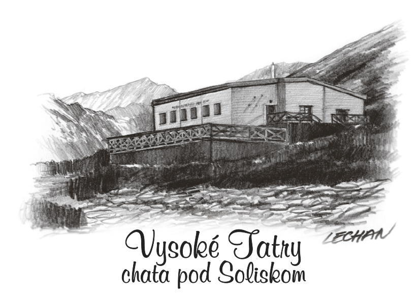 SK-257 / Vysoké Tatry, Chata pod Soliskom, ČB
