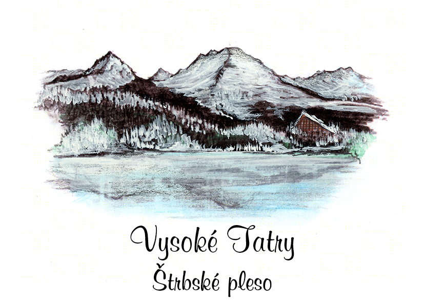 SK-278 / Vysoké Tatry, Štrbské pleso na šírku zima, F