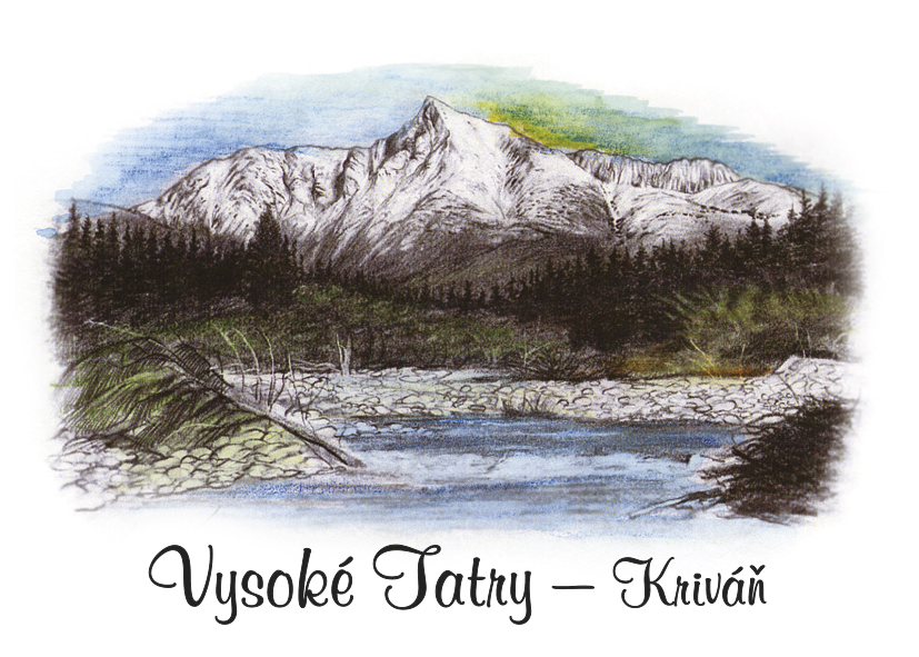 SK-281 / Vysoké Tatry, Kriváň zasnežený, F