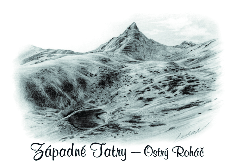 SK-302 / Západné Tatry, Ostrý Roháč, ČB