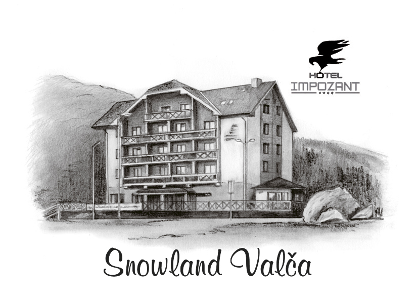 SK-386 / Valča, Hotel Impozant, ČB