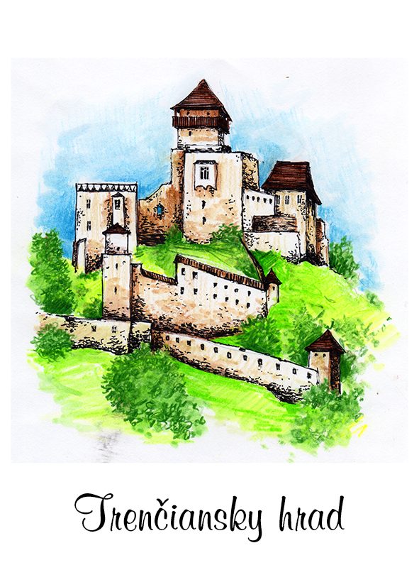 SK-395 / Trenčín, Trenčiansky hrad, F