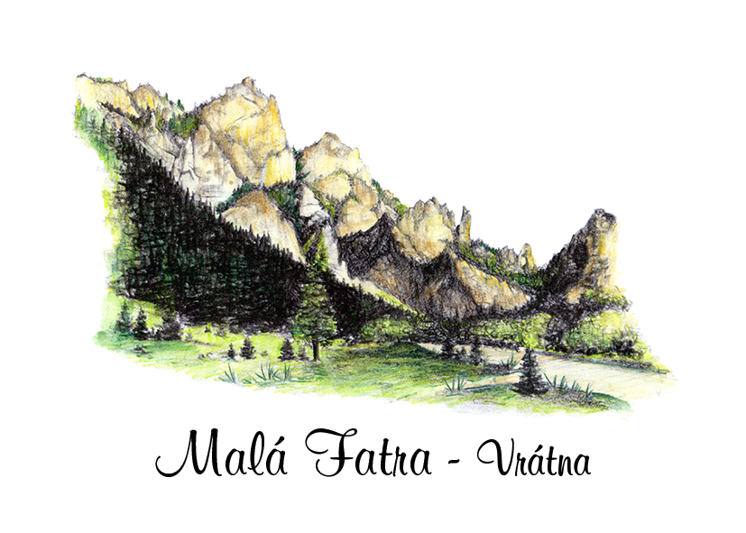 SK-409 / Malá Fatra, Vrátna, F