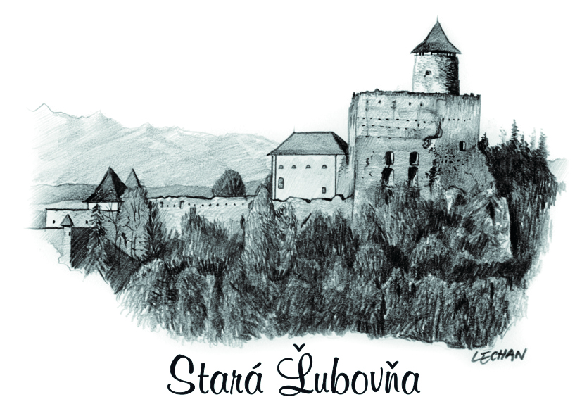 SK-470 / Stará Ľubovňa, Ľubovniansky hrad, ČB