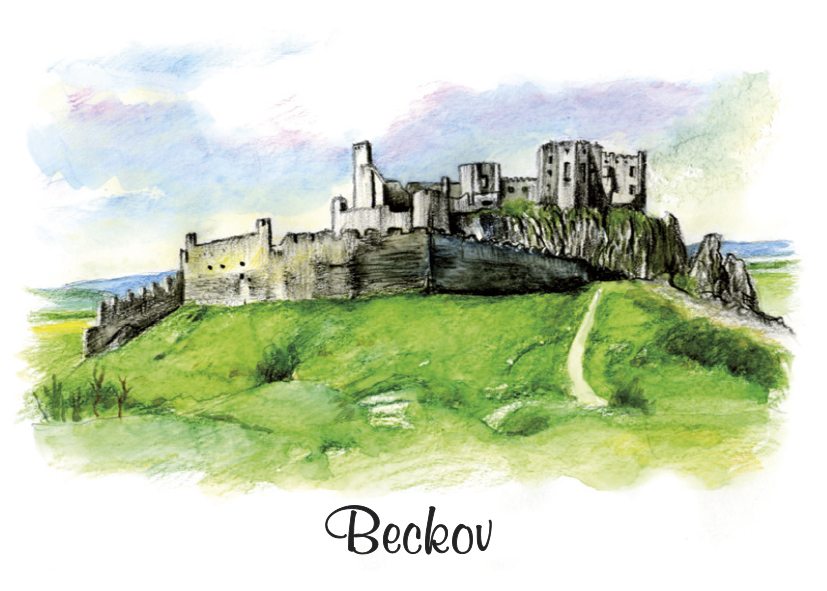 SK-490 / Beckov, Hrad Beckov, F
