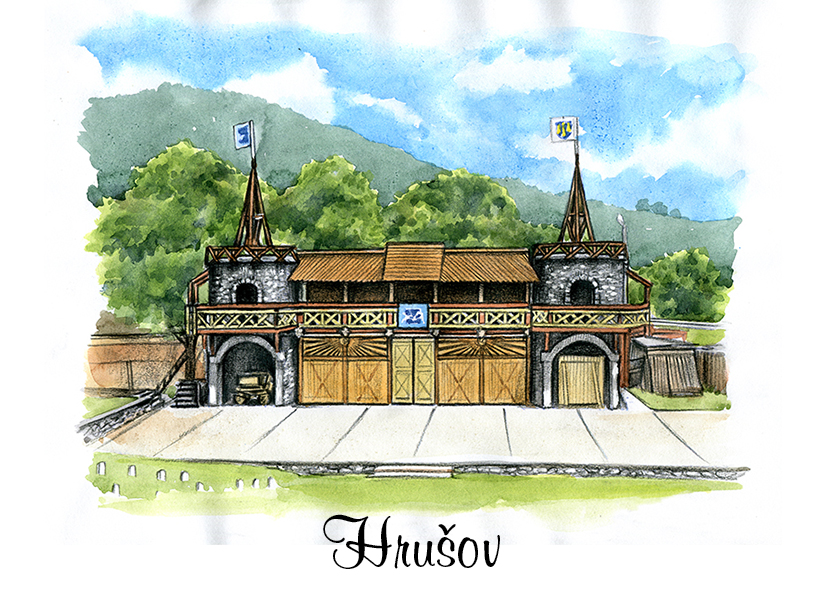 [SK-501] SK-501 / Hon. Hrušov, Amfiteáter, F