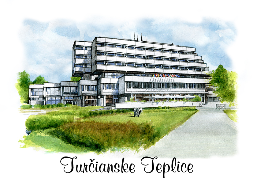 [SK-528] SK-528 / Turčianske Teplice, Hotel Veľká Fatra, F