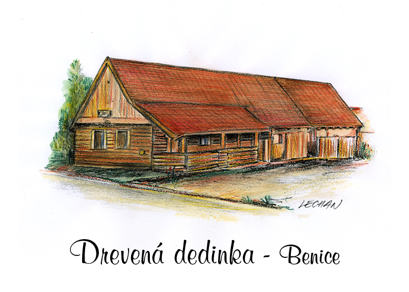 [SK-548] SK-548 / Benice, Drevená dedinka, F