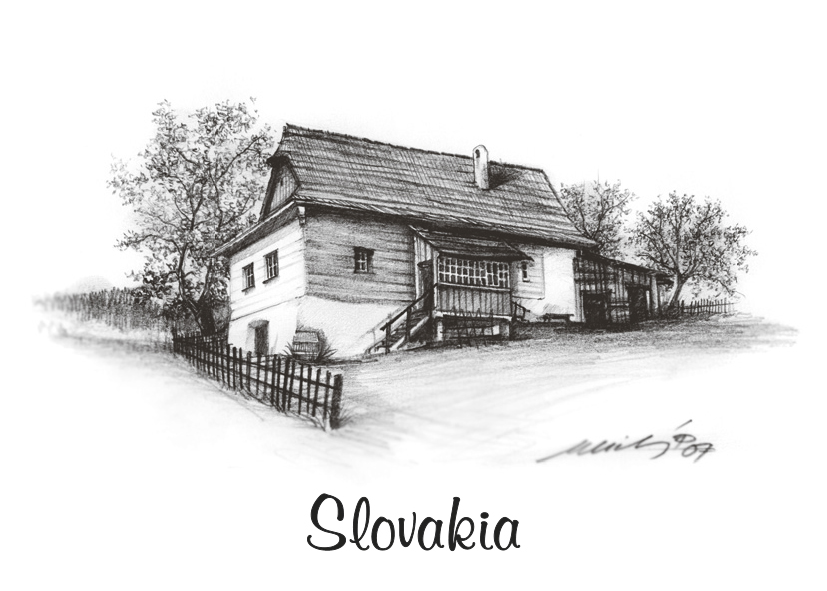 [SK-553] SK-553 / Slovakia, Chalupa 1, ČB