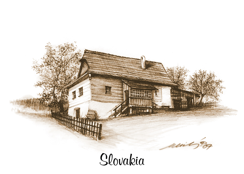 [SK-554] SK-554 / Slovakia, Chalupa 1, H