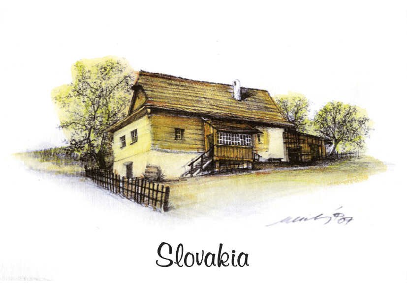 [SK-555] SK-555 / Slovakia, Chalupa 1, F