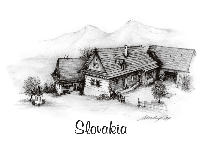 [SK-556] SK-556 / Slovakia, Chalupa 2, ČB