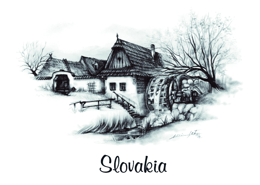 [SK-559] SK-559 / Slovakia, Chalupa 3, ČB