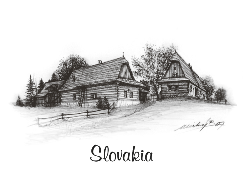 [SK-565] SK-565 / Slovakia, Chalupa 5, ČB