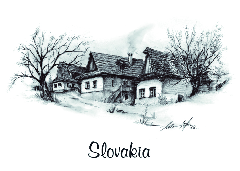 [SK-570] SK-570 / Slovakia, Chalupa 7, ČB