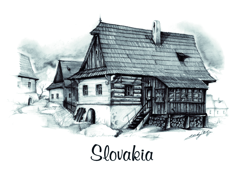 [SK-576] SK-576 / Slovakia, Chalupa 11, ČB