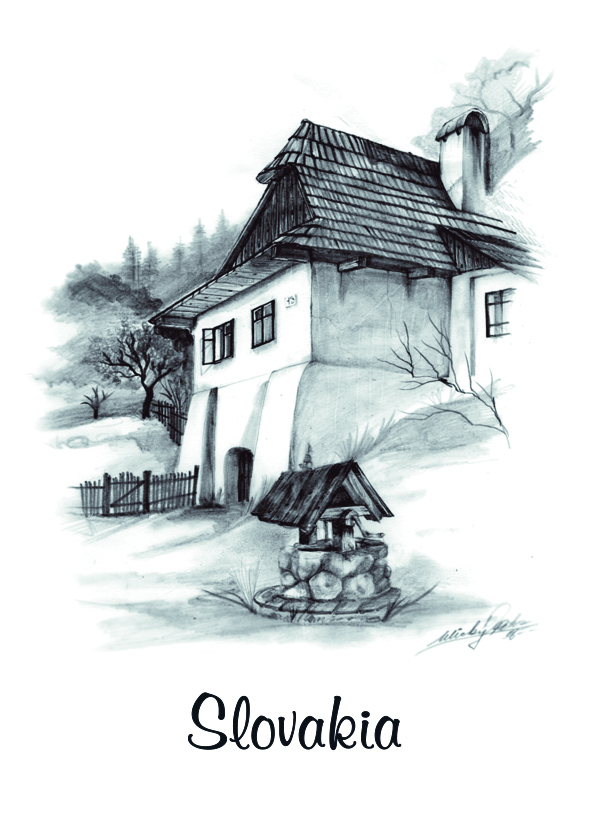 [SK-578] SK-578 / Slovakia, Chalupa 13, ČB