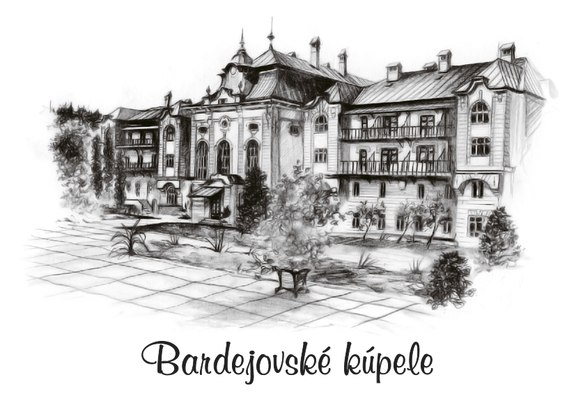 [SK-080] SK-080 / Bardejovské kúpele, Liečebný dom Astória, ČB