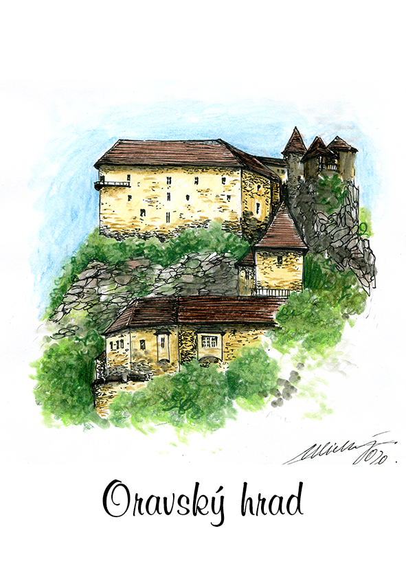 SK-181 / Oravský hrad Thurzov palác, F
