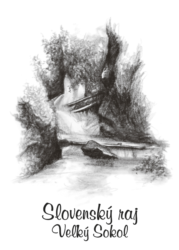 SK-207 / Slovenský raj, Veľký Sokol, ČB