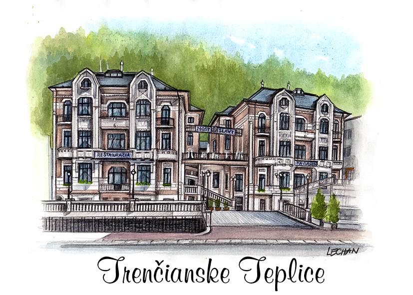 SK-227 / Trenčianske Teplice, Hotel Most Slávy, F