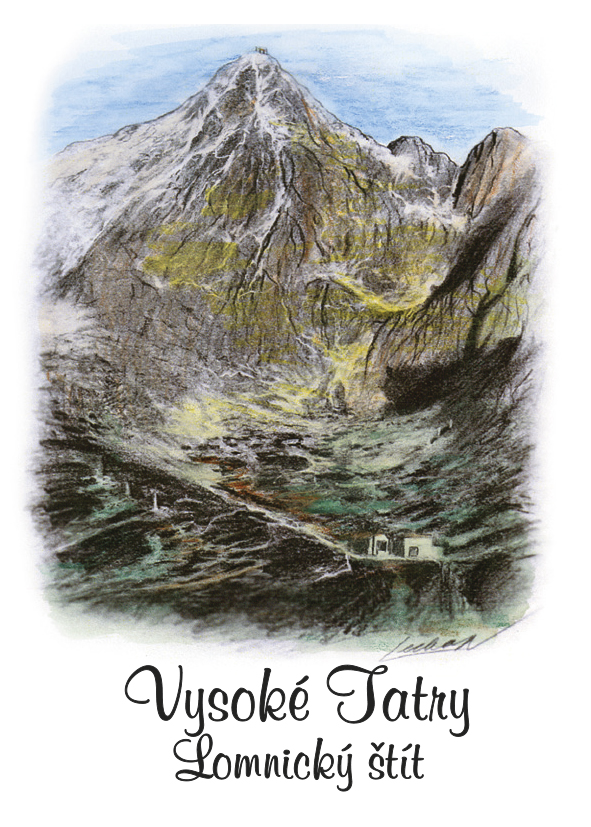 SK-235 / Vysoké Tatry, Lomnický štít na výšku, F